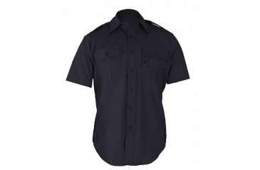 Image of Propper Short Sleeve Tactical Shirt LAPD Navy, 65/35 Poly/Cotton Battle Rip, S F530138450S