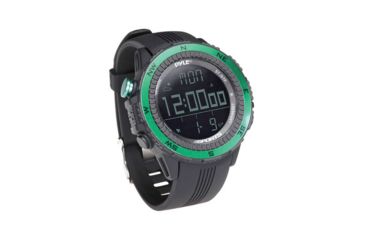 Image of Pyle Multifunction Active Sports Watch, Green PSWWM82GN