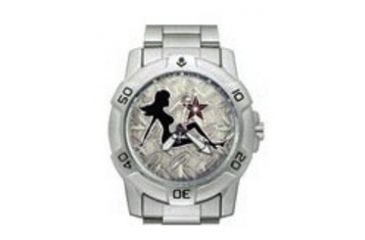Image of RAM Instrument V1D5007 Chrome Biker Watch Mudflap Chick