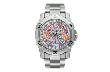 Image of RAM instrument V1P27 Chrome Biker Watch Fear No Evil