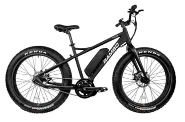 Image of Rambo Bikes Savage Electric Bicycle, Bafang BBS02 750W High Torque Motor, 19 mph Speed w/o Pedaling, Black, 750W
