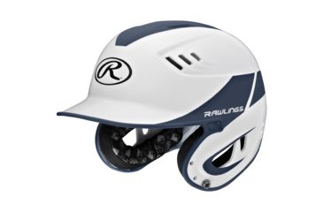 Image of Rawlings Velo Series Senior 2-Tone Home Batting Helmet, Navy 1007763
