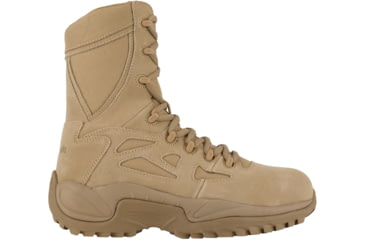 Image of Reebok Rapid Response RB Wos 8in. Military Boot, Tan, 8.5 RB894-TN-8.5-WOMEN-M