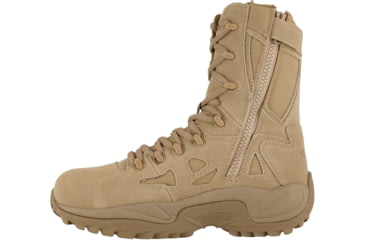 Image of Reebok Rapid Response RB Wos 8in. Military Boot, Tan, 8.5 RB894-TN-8.5-WOMEN-M