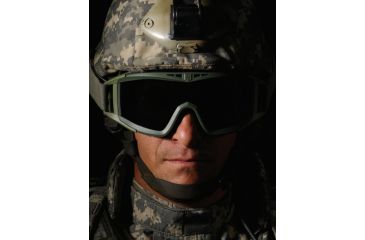 Image of Revision Desert Locust Fan Goggles, Foliage Green 4-0309-0250