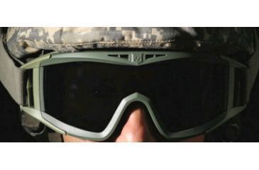 Image of Revision Desert Locust Fan Goggles, Foliage Green -  Essential Kit 4-0309-0250