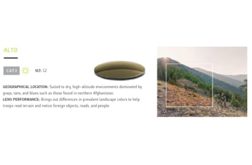 Image of Revision Stingerhawk Eyewear Replacement Lens, Cano, Large, 4-0152-9544