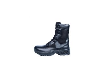 Image of Ridge Outdoors Ghost Steel Toe Leather Boot,Zipper,Slip Resistant,10 Wide, Black 8010ST-10.0 WIDE