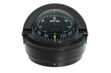 Image of Ritchie S-87 Voyager Compass - Surface Mount - Black 36544