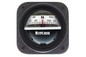 Image of Ritchie V-537W Explorer Compass - Bulkhead Mount - White Dial 36539