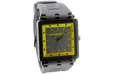 Image of Rockwell Time CF Gray Case/ Yellow Dial Mens Watch CF115