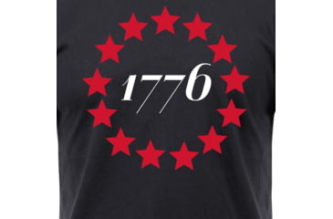 Image of Rothco 1776 T-Shirt - Black, 2XL, 10832-2XL