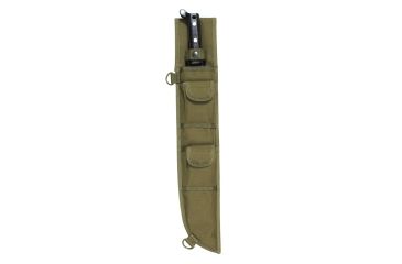 Image of Rothco 18 Inch MOLLE Compatible Machete Sheath, Olive Drab, 835-OliveDrab
