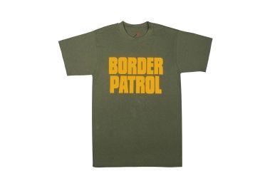 Image of Rothco 2-Sided Border Patrol T-Shirt, Small, 60468-S