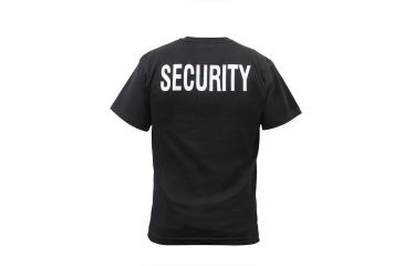 Image of Rothco 2-Sided Security T-Shirt, Small, 6616-S