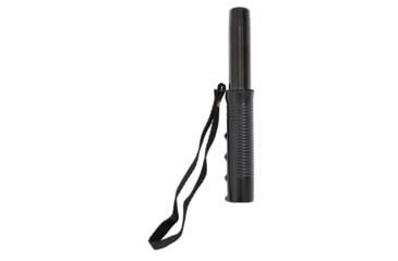 Image of Rothco 3-Section Spring Baton, Rubber, Black, 11074-Rubber