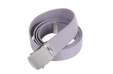Image of Rothco 54 Inch Military Web Belts, Chrome, Grey, 4170-Chrome-Grey