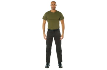 Image of Rothco Active Flex BDU Cargo Pants - Mens, Black, 28 Waist, 34 Inseam, 62075-Black-28Wx34L