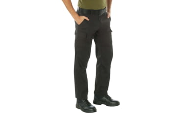 Image of Rothco Active Flex BDU Cargo Pants - Mens, Black, 28 Waist, 34 Inseam, 62075-Black-28Wx34L