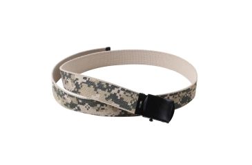 Image of Rothco Camo Reversible Web Belt, ACU Digital / Khaki, 54, 4281-ACUDigitalKhaki-54Inches