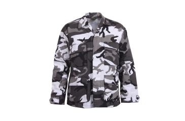 Image of Rothco Color Camo BDU Shirt, City Camo, Small, 8881-CityCamo-S