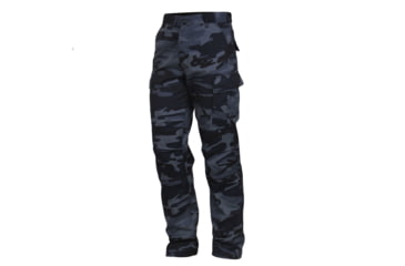 Image of Rothco Color Camo Tactical BDU Pants - Mens, Small, Midnight Blue Camo, 4712-MidnightBlueCamo-S27-31Waist