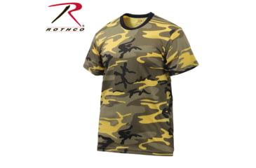 Image of Rothco Camo T-Shirts, 6-Color Desert Camo, M, 6767-6-ColorDesertCamo-M