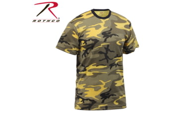Image of Rothco Camo T-Shirts, 6-Color Desert Camo, M, 6767-6-ColorDesertCamo-M