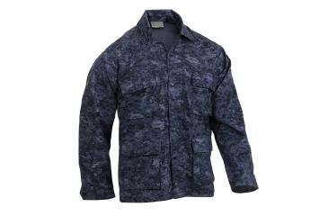 Image of Rothco Digital Camo BDU Shirts, Midnight Digital Camo, XL, 5751-MidnightDigitalCamo-XL