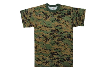 Image of Rothco Digital Camo T-Shirt 5212, S, Heritage Walnut, 61800-HeritageWalnut-S