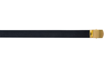 Image of Rothco Elastic Stretch Web Belt, Black/Gold, 54in, 11471-Gold