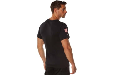 Image of Rothco Freedom &amp; Liberty Patriotic T-Shirt, Black, Small, 18125-Black-S
