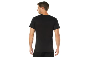 Image of Rothco Freedom US Flag T-Shirt - Mens, Black, Small,18195-S