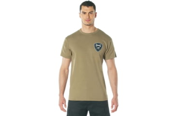 Image of Rothco Getting The Job Done T-Shirt, Coyote Brown, S, 11355-CoyoteBrown-S