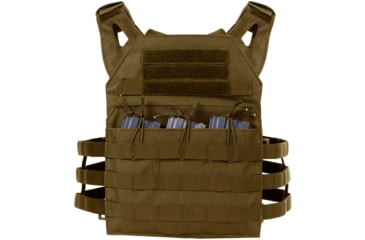 Image of Rothco Lightweight Plate Carrier Vest, Coyote Brown, 55892-CoyoteBrown