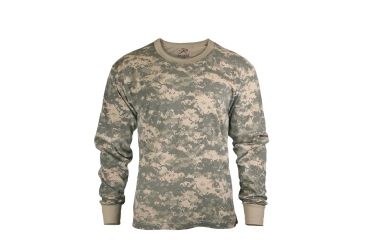 Image of Rothco Long Sleeve Digital Camo T-Shirts, ACU Digital Camo, XL, 6385-ACUDigitalCamo-XL