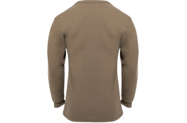 Image of Rothco Long Sleeve Solid T-Shirt, Brown, Medium, 60217-Brown-M