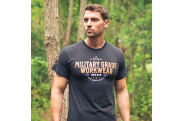 Image of Rothco Military Grade Workwear Graphic T-Shirt, Black, 3XL, 11342-Black-3XL