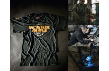 Image of Rothco Military Grade Workwear Graphic T-Shirt - Mens, Black, 3XL, 11342-Black-3XL