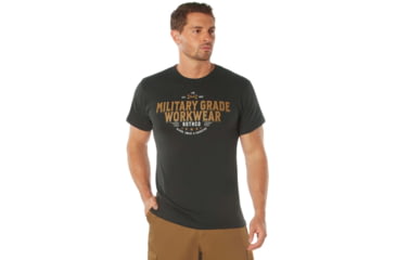 Image of Rothco Military Grade Workwear Graphic T-Shirt, Black, 3XL, 11342-Black-3XL