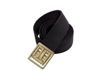 Image of Rothco Military Web Belts w/ Open Face Buckle, Gold, Black, 54, 4299-Gold-Black-54Inches