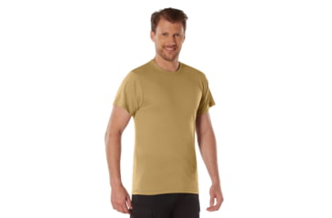 Image of Rothco Moisture Wicking T-Shirts, Brown, XL, 9574-Brown-XL