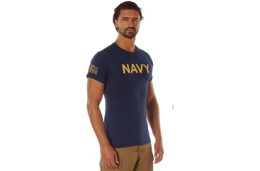 Image of Rothco NAVY T-Shirt - Navy Blue, Small, 10866-S