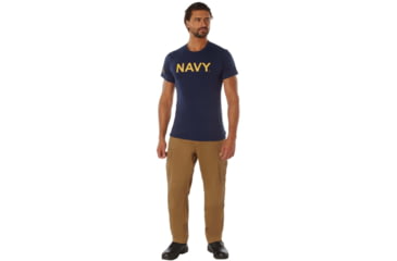 Image of Rothco NAVY T-Shirt - Mens, Navy Blue, Small, 10866-S