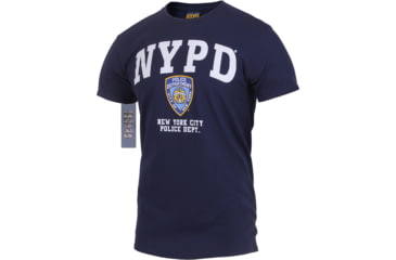 Image of Rothco Officially Licensed FDNY T-Shirt, Mens, Navy Blue, Large, 6647-739