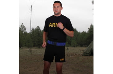 Image of Rothco Reflective Physical Training Belt, Blue, 60391-Blue
