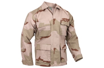 Image of Rothco Rip-Stop B.D.U. Shirt, Olive Drab, Small, 5852-OliveDrab-S