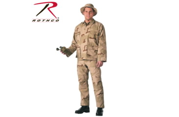 Image of Rothco Rip-Stop B.D.U. Shirt, Olive Drab, Small, 5852-OliveDrab-S