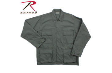 Image of Rothco Rip-Stop B.D.U. Shirt, Olive Drab, Small, 5852-OliveDrab-S