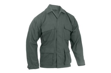 Image of Rothco Rip-Stop B.D.U. Shirt, Olive Drab, Small, 5852-OliveDrab-S